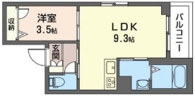 アルベレータⅠの間取り