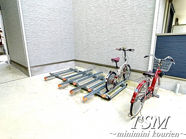 メゾンドアヴェルⅤのその他共用部分|敷地内駐輪場