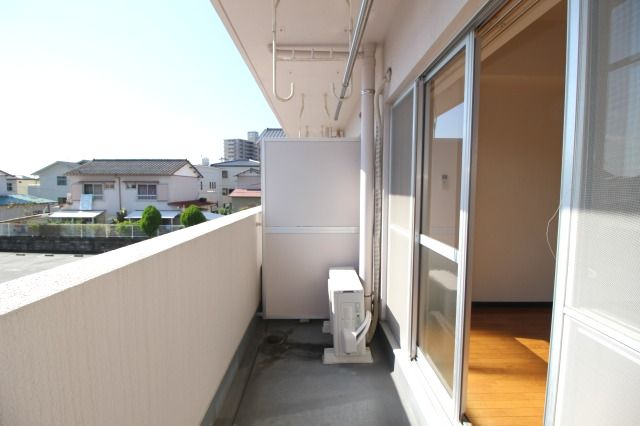サンシティⅡのバルコニー|バルコニー付きです