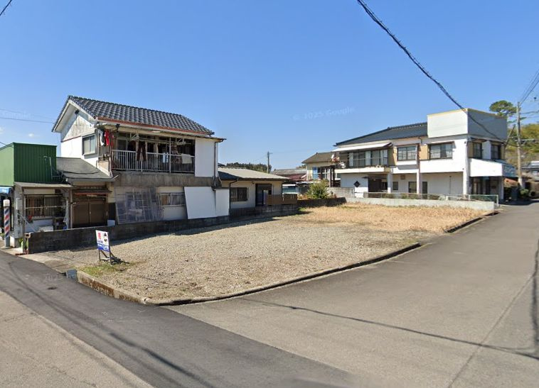 都城市高城町穂満坊の売地の外観