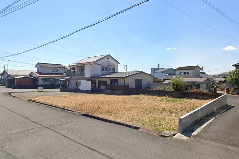 都城市高城町穂満坊の売地の外観