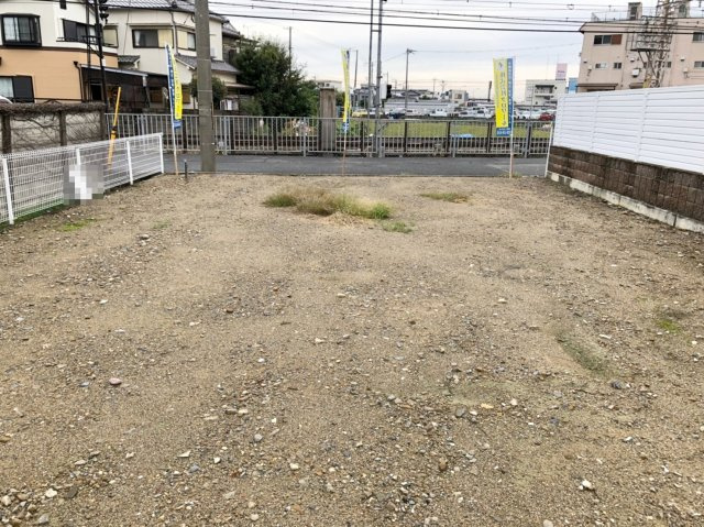 岸和田市吉井町3丁目　土地　新築の外観|土地約34.99坪　すぐに建築のお手配が可能な更地です！