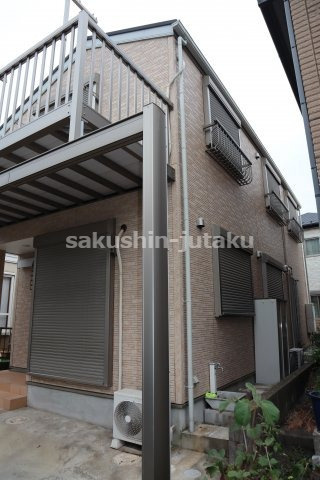 鷺沼４丁目　中古戸建　平成２４年建築の外観|鷺沼４丁目　中古戸建　京成津田沼駅徒歩１６分の立地　平成２４年建築　空家　南西側４ｍ道路面（位置指定道路）公営水道・都市ガス・本下水　収納たっぷりの家