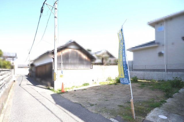 クロワールタウン箕土路町の外観|すぐに建築のお手配が可能な更地です