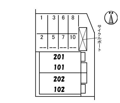 【区画図】 | プランドール市坪