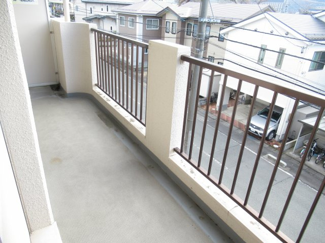 EASTPARK桜田のバルコニー