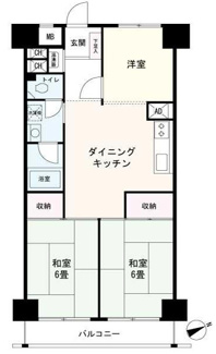 【間取り】 | 【ペット可】南阿佐ヶ谷ハイツ | 【ペット可】南阿佐ヶ谷ハイツ