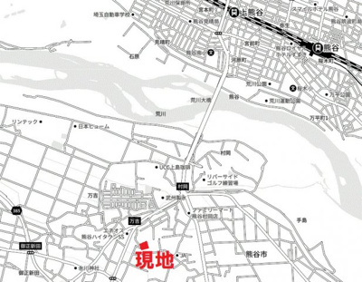 【地図】 | 熊谷市村岡分譲地