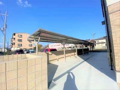 【その他共用部分】 | ノーブルセピア山本 | ★屋根付き駐輪場★