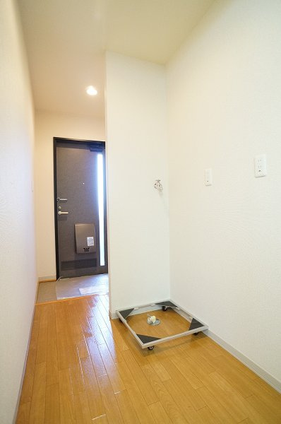 グランドールの居間・リビング|洗濯機はもちろん室内置き♪