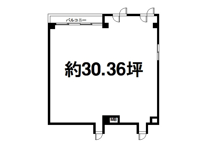 プラムキャッスルS-1の間取り