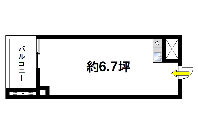 朝日プラザ奈良プレシオの間取り|間取りです