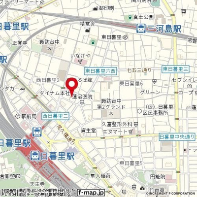 【地図】 | コンフォート日暮里