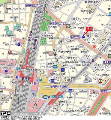 【地図】 | グランドメゾン鶴見