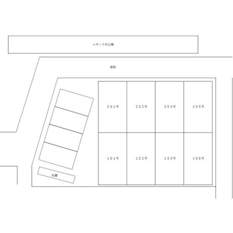 シャンテクレールの駐車場