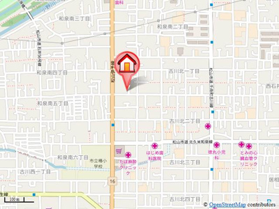 【地図】 | アウスレーゼＮ A棟・B棟・