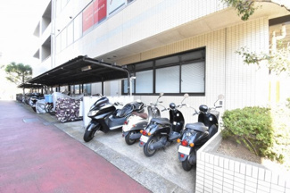 【その他共用部分】 | バイク置場です。