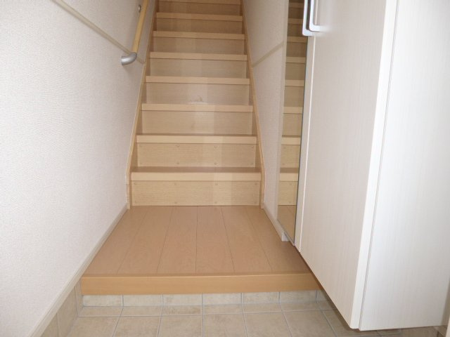 アルモニー倉敷Ⅲの玄関