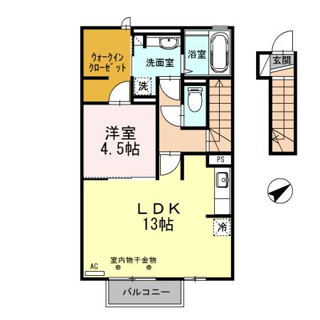 サンシルフィーＭの間取り