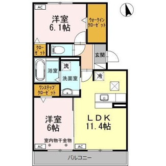 【間取り】 | ポルトボヌール　A