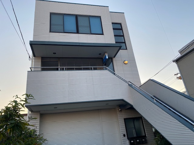 【外観】 | 3階建の店舗オフィス兼住宅/総社戸建