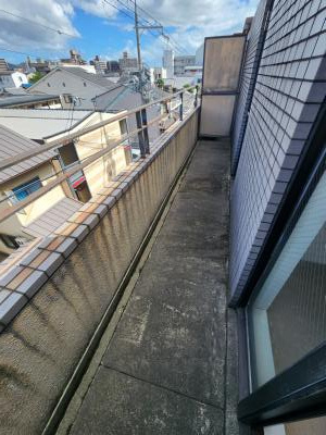 リバティ西陣のバルコニー|東向きバルコニー
