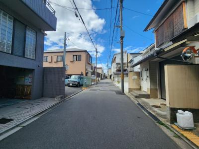 リバティ西陣の地図|前面道路