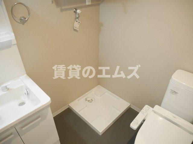【設備】 | フルーリール那珂 | フルーリール那珂の室内洗濯機置き場