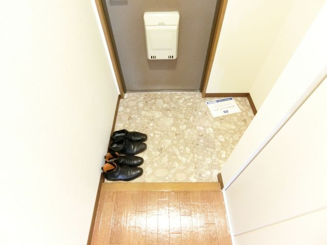 グリーンヒルあかしあの玄関