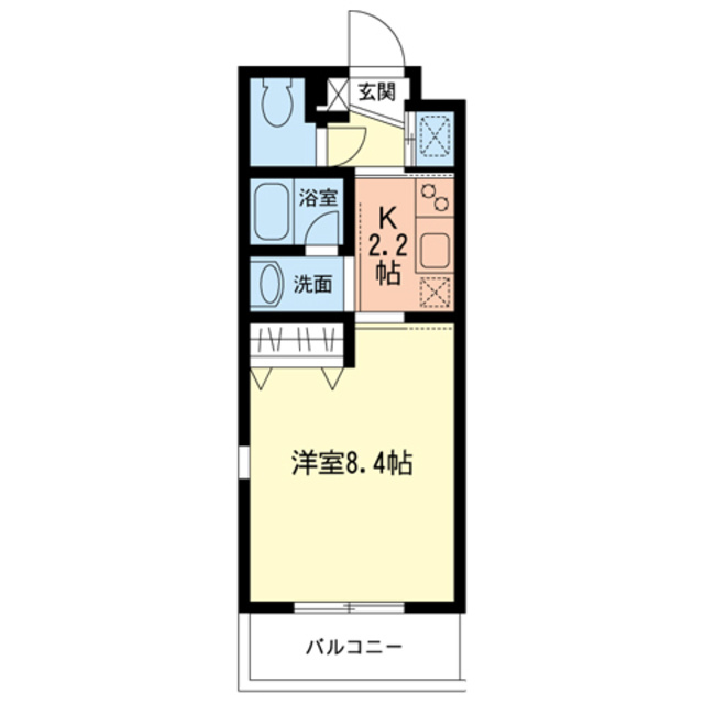 グリシーヌKの間取り