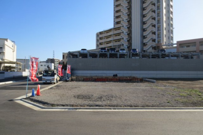 【外観】 | 【売主】湘南台駅４棟　菖蒲沢　建築条件なし売地 | 道路も広くてラクラクです。