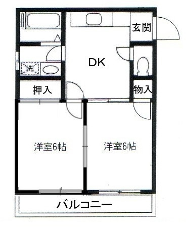 【間取り】 | レジデンス貝塚1号館