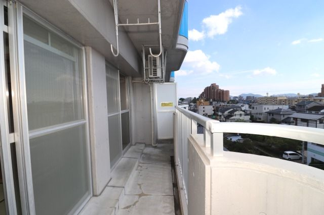 塩田町マンションのバルコニー|バルコニーがあります