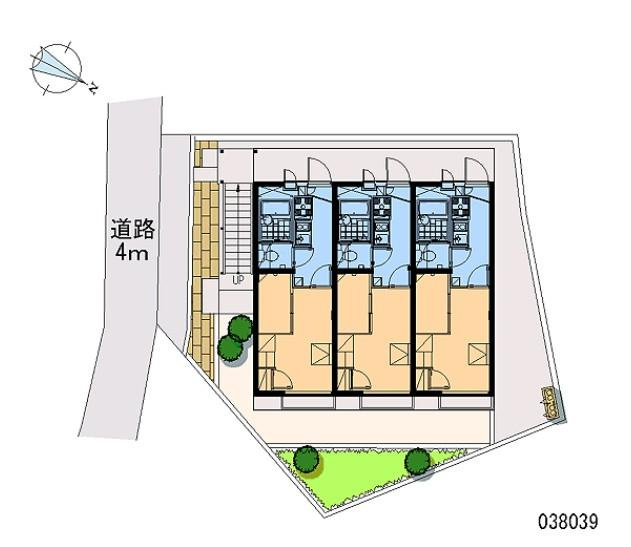レオパレスＫＩＬＡＬＡ　幕張の区画図