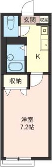 ヴァンティアン市川の間取り|東向きの明るいお部屋です