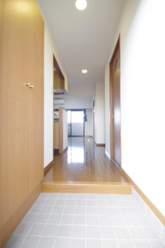 熊本市中央区坪井１丁目の賃貸マンションの玄関