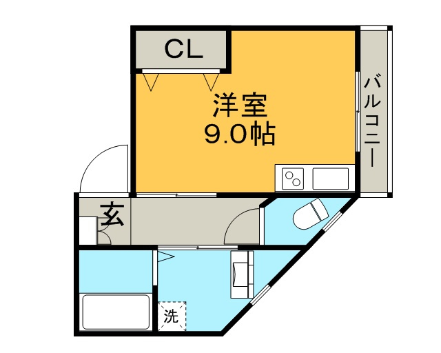 寿マンション【キャッシュバック対象物件】の間取り