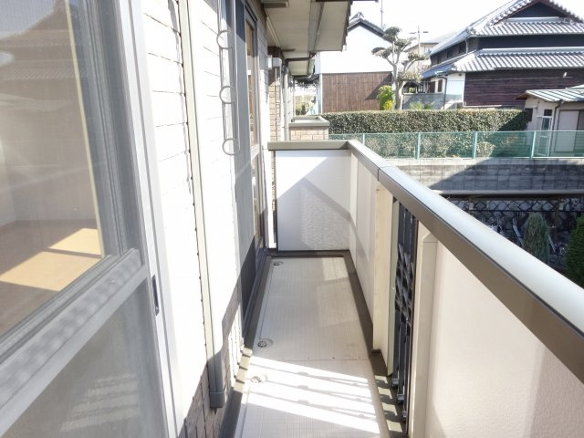 リビングタウン狭山池公園のバルコニー