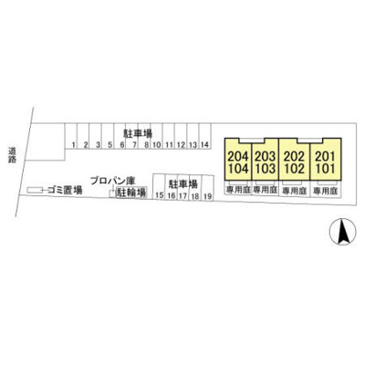 【区画図】 | デルニエ武川