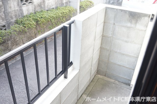 ドミール神水のバルコニー