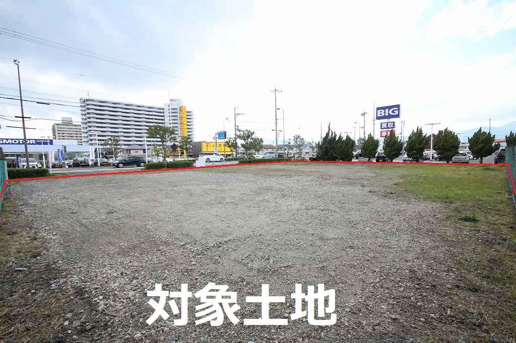 守山市水保町　売土地の外観