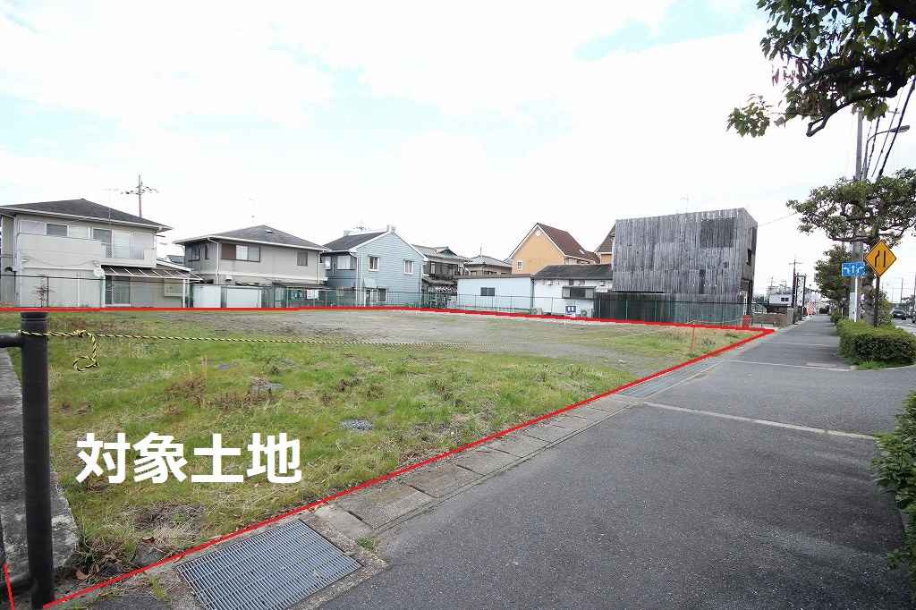 守山市水保町　売土地の外観