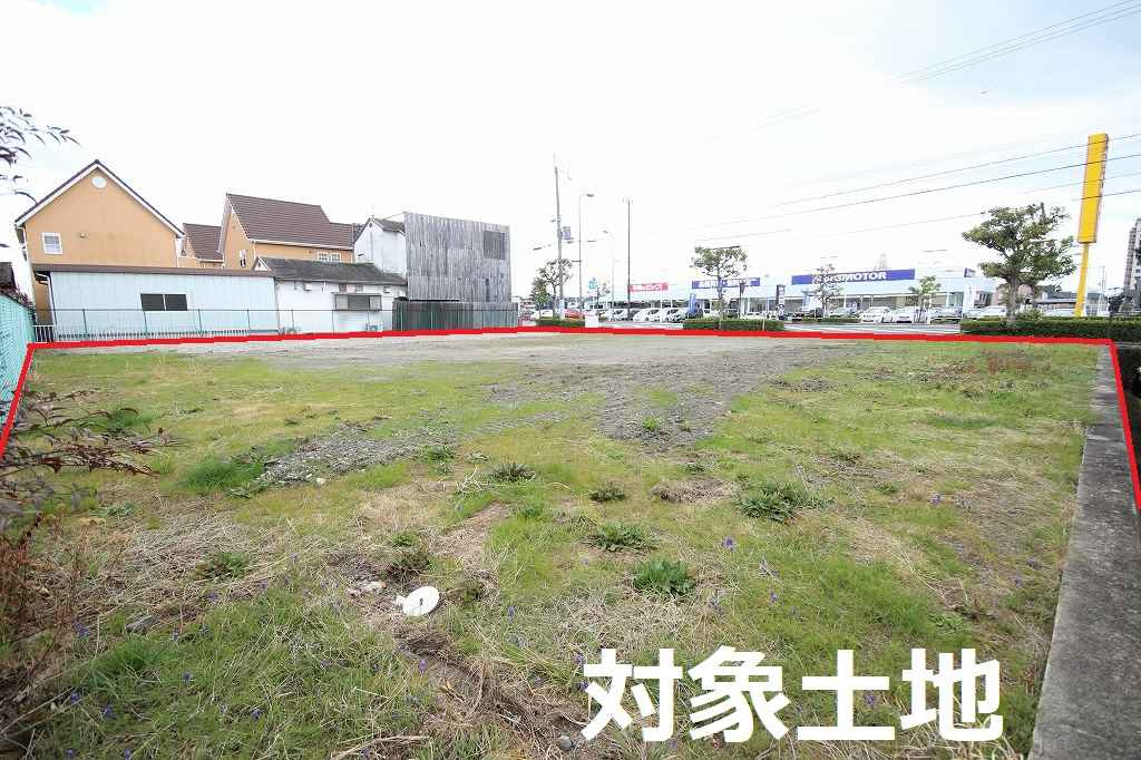 守山市水保町　売土地の外観