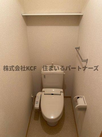 ハウスフリーデ五番館のトイレ|トイレもきれいです