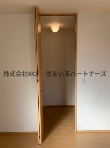 ハウスフリーデ五番館の収納|大きなスペースがあり、収納には困りません