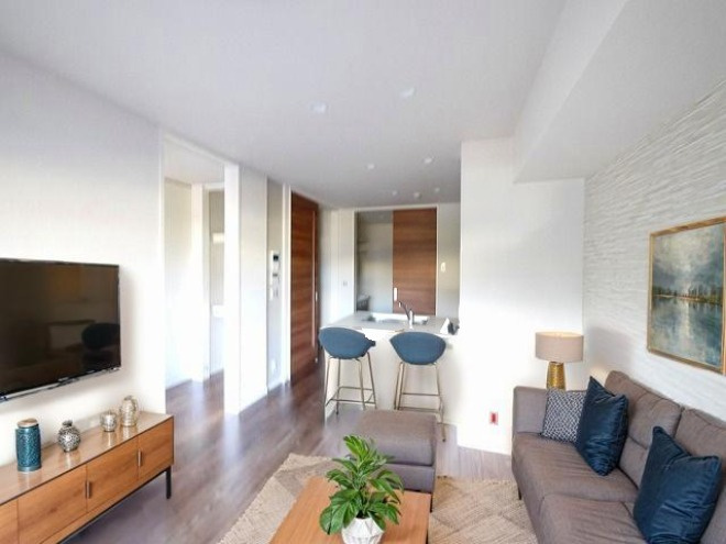 シャーメゾンＦＵＪＩＭＯＴＯの居間・リビング|CGで家具等を配置したもので家具等は含まれません