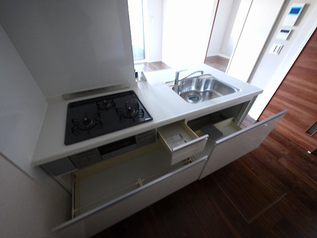 シャーメゾンＦＵＪＩＭＯＴＯのキッチン|使いやすいキッチンです