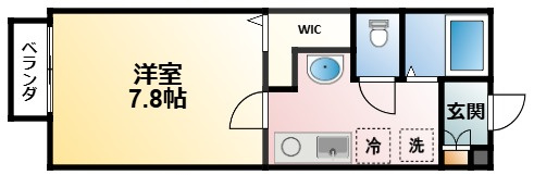 アメニティ東金Ⅲの間取り