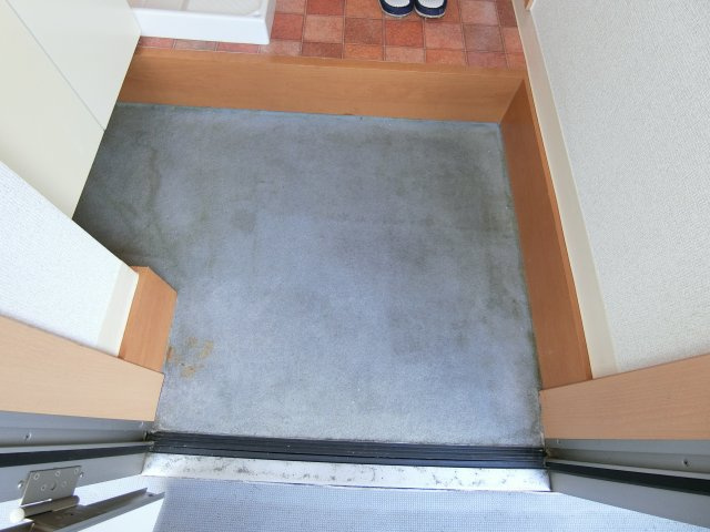 アメニティ東金Ⅲの玄関