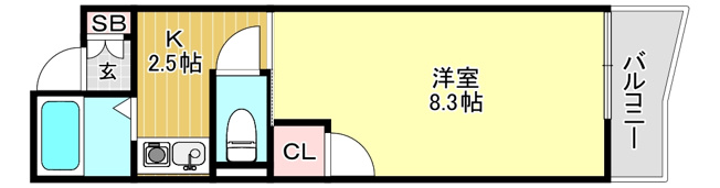 【間取り】 | エンゼルハイツ小阪本町